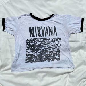 Brandy Melville Nirvana crop top
